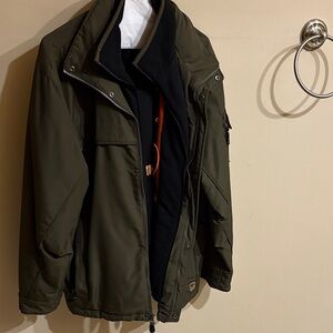 Weatherproof Dark Olive Performance Jacket Size M